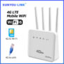 נתב 4G LTE נייד WiFi 6 עם SIM